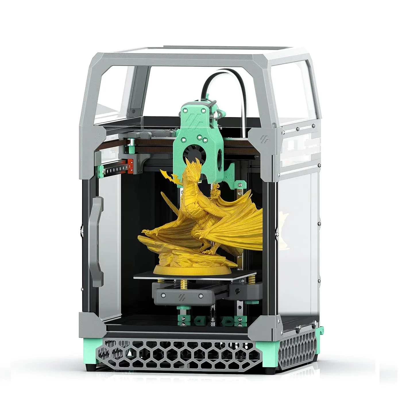 

2023 V0.1 3D Printer Kit with Enclosed Panel Desktop FDM Corexy Youth 3D Printer DIY Scatter V6 Hotend Full-set Printers Kits