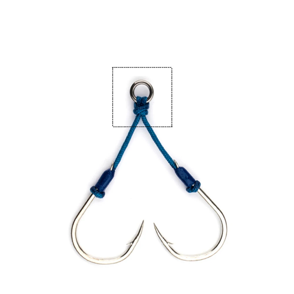 

20pcs/Bag Solid Rings Fish Tackle Accessories Fishing Tool For Jig Assist Hook Heavy Duty Ring For Assist Hooks
