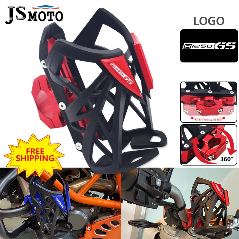 

Universal Water Cup Holder For BMW R1250GS R1250RS R1250RT R1250R R1250 GS HP ADV Motorcycle Water Bottle Drink Cup Holder Stand
