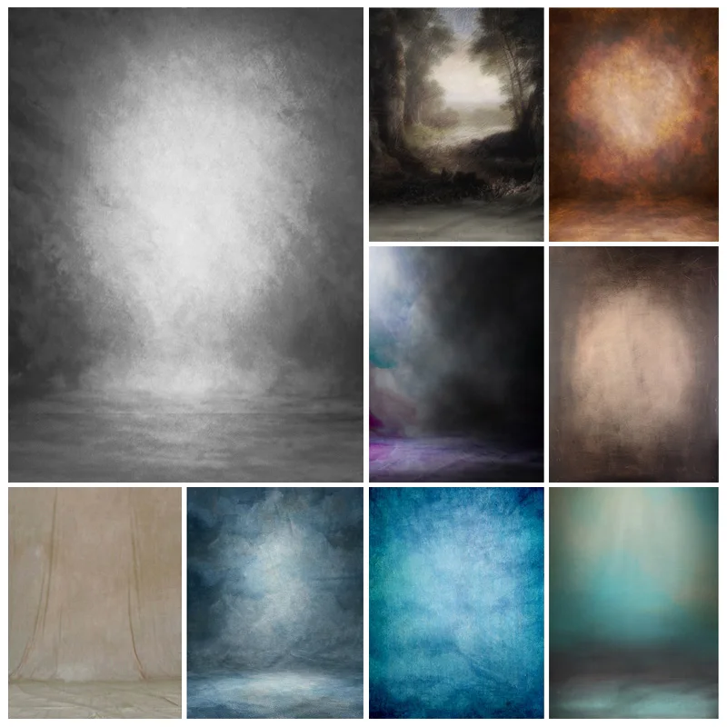 

Solid Color Gradient Vintage Photography Background Wedding Newborn Baby Portrait Backdrops For Photo Studio Props 210318XRM-05