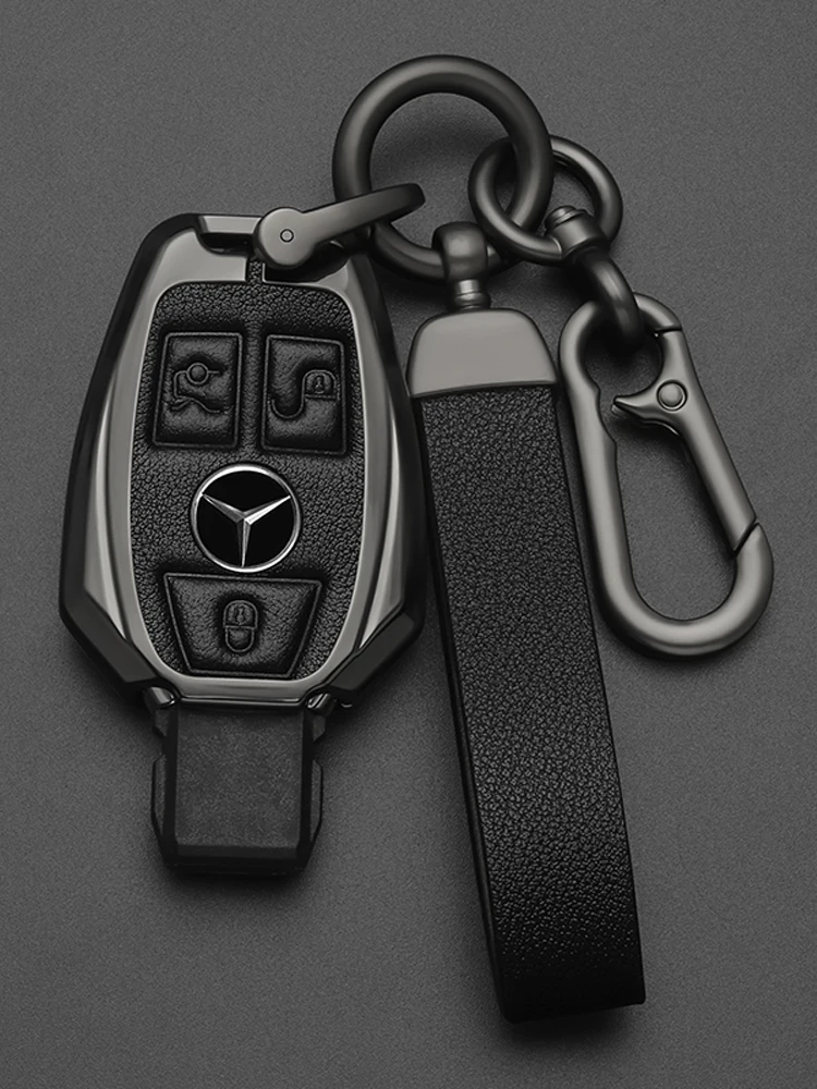 4 buttons TPU Car Key Case Cover Shell Fob For Mercedes Benz E200 E400 E C  S GLC Class E63 W213 S550 S560 C260 A200 Qute Bulldog - AliExpress