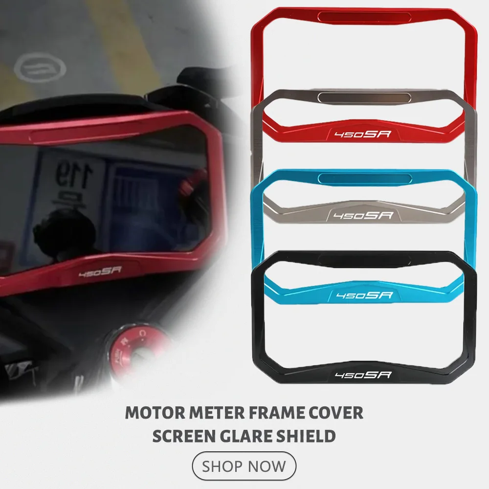 Мотоцикл 450SS для CFMOTO CF MOTO 450SR 450 SR 2022 2023 2024 метра рамка крышка бликовый экран защита