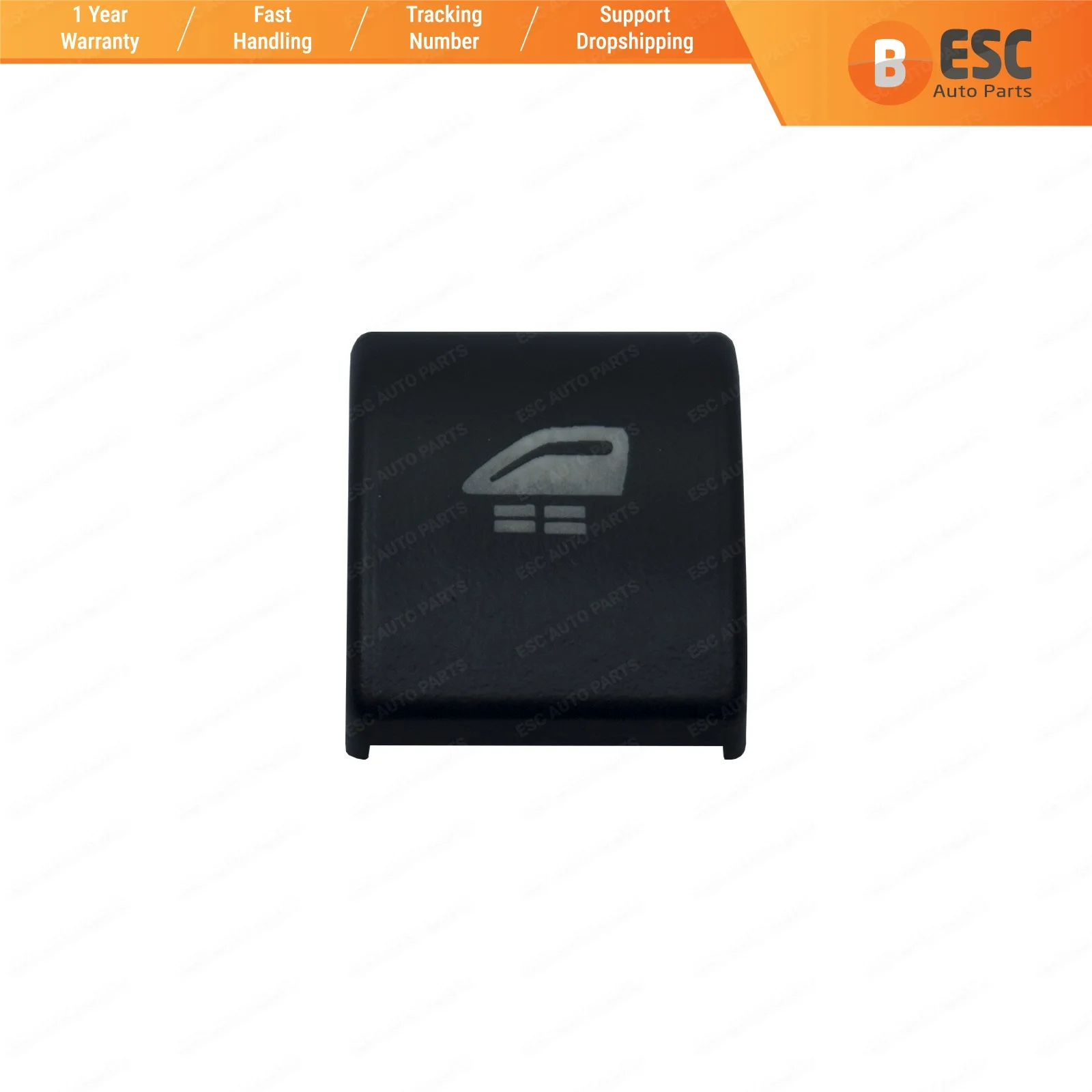 

ESC Auto Parts EDP984 Rear Quarter Window Switch Repair Buttons Cover 61316902183 for BMW E46 Convertible Ship From Turkey