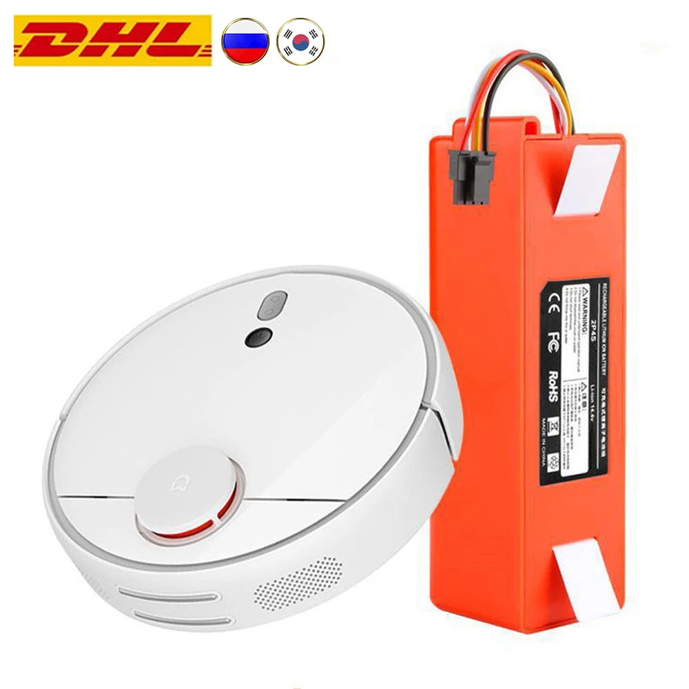 

Xiaomi roborock S50 S51 T4 T6 12800mAh 14.4V 12.8Ah Li-ion Battery for roborock S50 S51 Robot Vacuum Cleaner