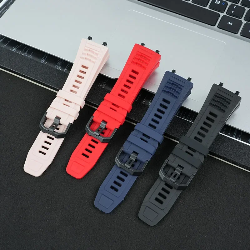 Спортивный силиконовый ремешок для часов на открытом воздухе для AMAZFIT Huami T-Rex 3, умный ремешок для часов Rex 3-го поколения, мужской водонепроницаемый ремешок-браслет (art.: 3920d23feeed4) - 3920d23feeed4