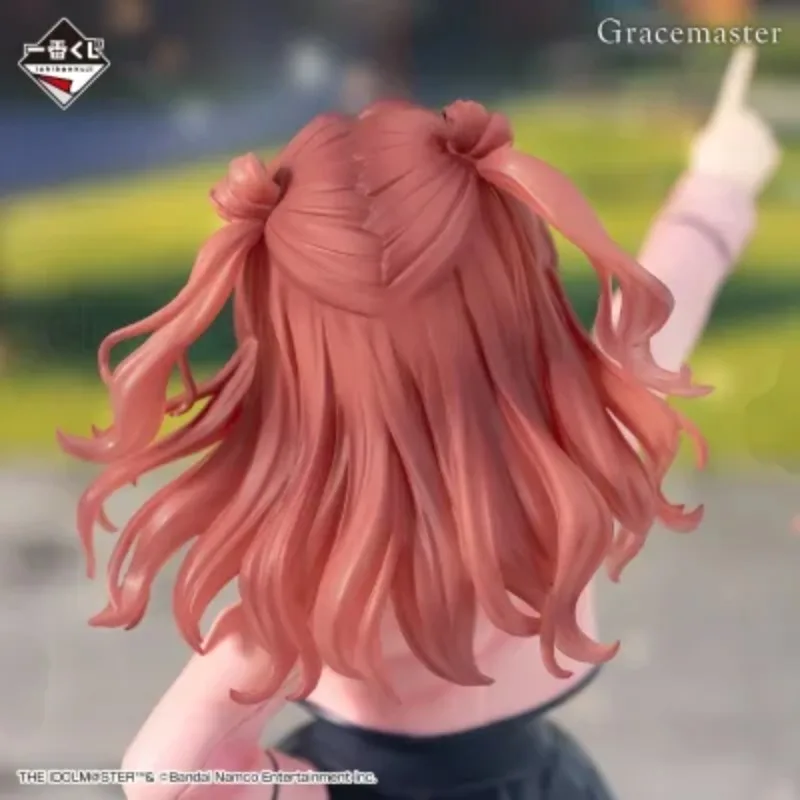 Фото Оригинальный BANDAI Ichiban Kuji School Idolmaster Part2 A Award Saki Hanami 1/7, масштаб Gracemaster, украшения, фигурка, модель, игрушки, подарки №1