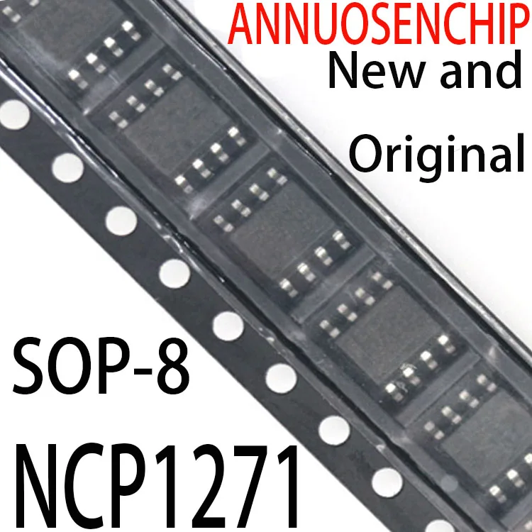 

50PCS New and Original SOP-8 NCP1271A SOP NCP1271ADR2G 1271A SMD free shipping NCP1271