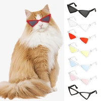 accessories optionally cools triangle frames mirror multicolor dog sunglasses cat glasses pet eyeglasses square glasses