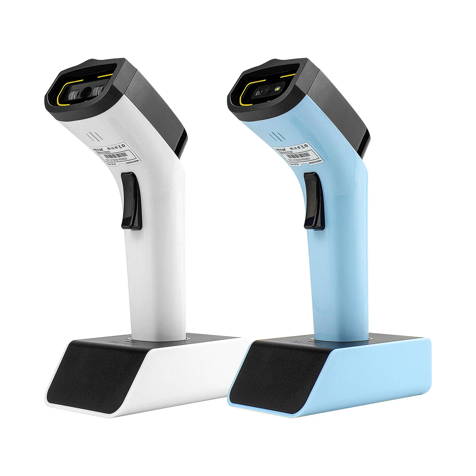 

Netum-ds7500 barcode scanner, wireless automatic QR barcode reader, Bluetooth, barcode scanner, data matrix PDF417, POS system