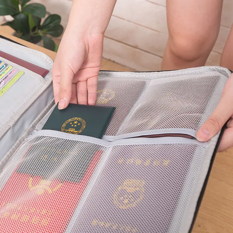 Многослойная Сумка для хранения документов органайзер портфель офисных файлов