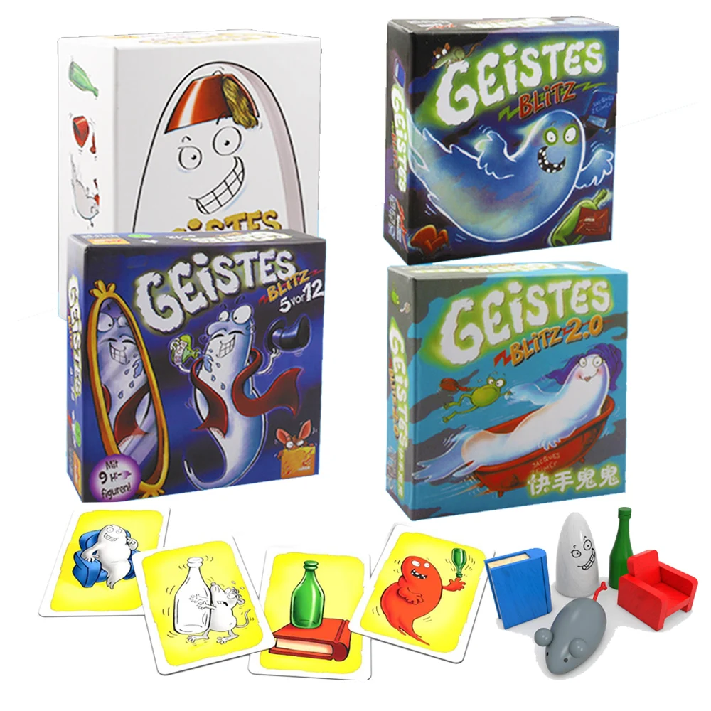 Geistes Blitz 1 2 3 4 Ghost Geistesblitz Zoch Verlag игровая карточная игра