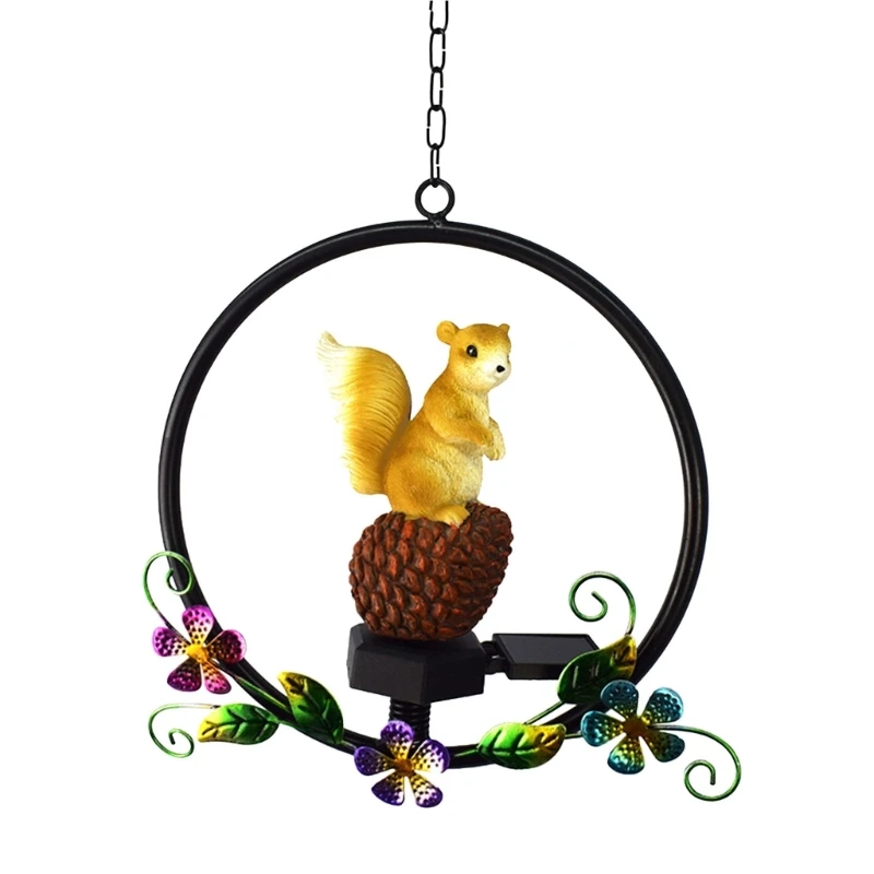 

M6CF Resin Pendant Hangings Solar Powered Garden Light Outdoor Lighting Home Ornament Solar Decorative Light