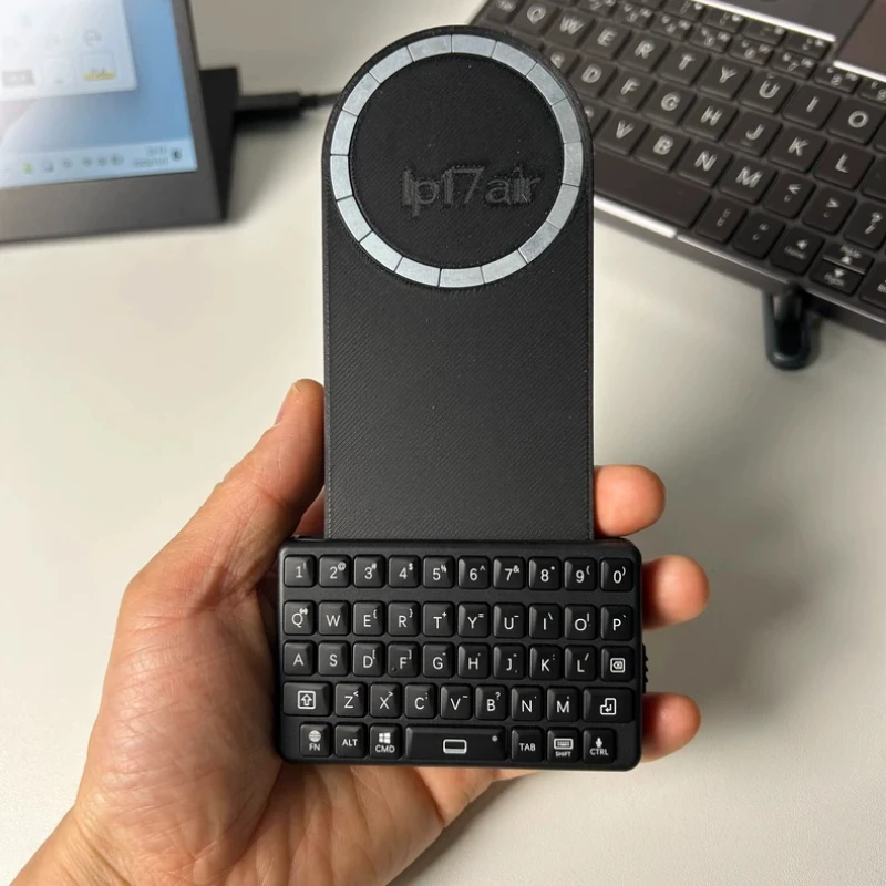 Фото Магнитная Bluetooth-мини-клавиатура EXknight для iPhone 12-17, Windows/Android, компактных телефонов, Blackberry, аксессуары для клавиатур №3