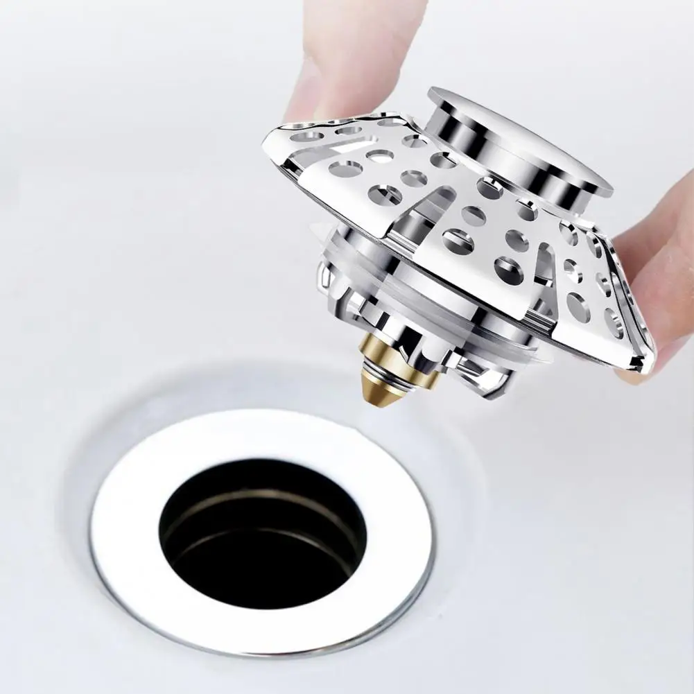 

Sink Stopper Great Copper Easy to Install Sink Drain Cover Water Stopper Home Supply Sink Strainer Basin Drain Filter