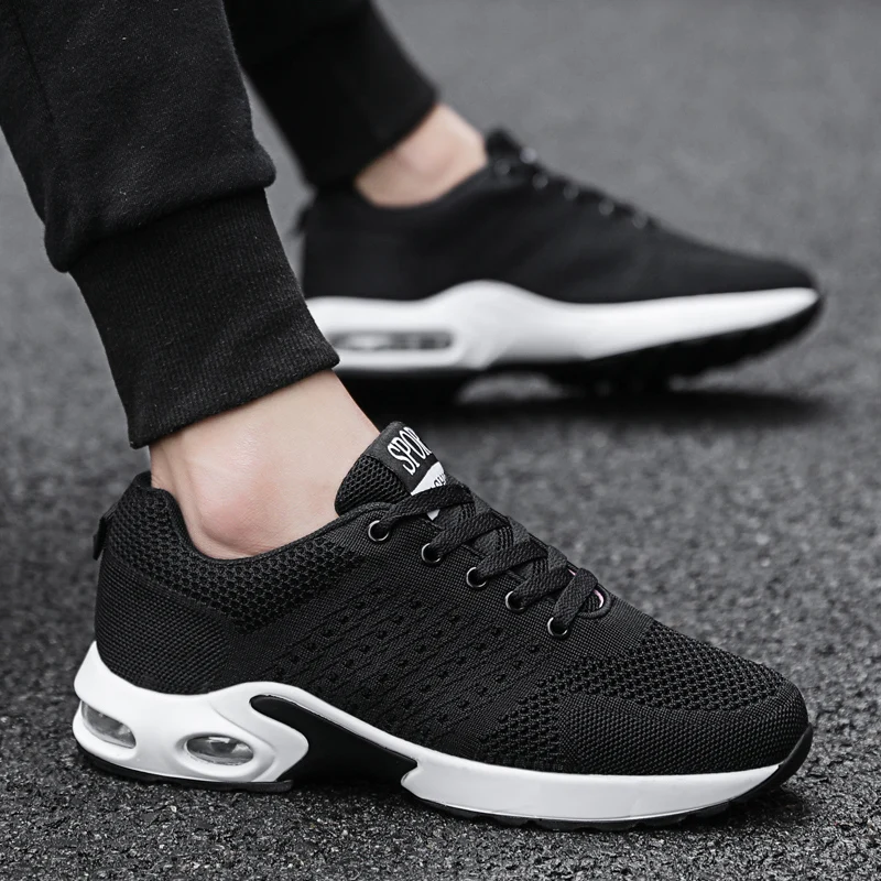 Hot Men Running Sneakers Lightweight Sport Shoes Women Cheap Athletic Shoes Air Cushion Jogging Trainers Breathable basket femme