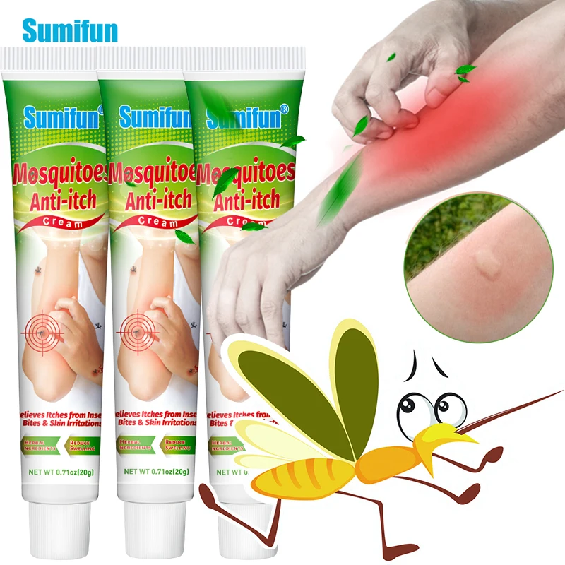 

2/3Pcs Anti-Itching Cream Mosquito Bites Ointment Antibacterial Cream Chinese Herbal Medical Plaster Baby Adult Health Skin Care