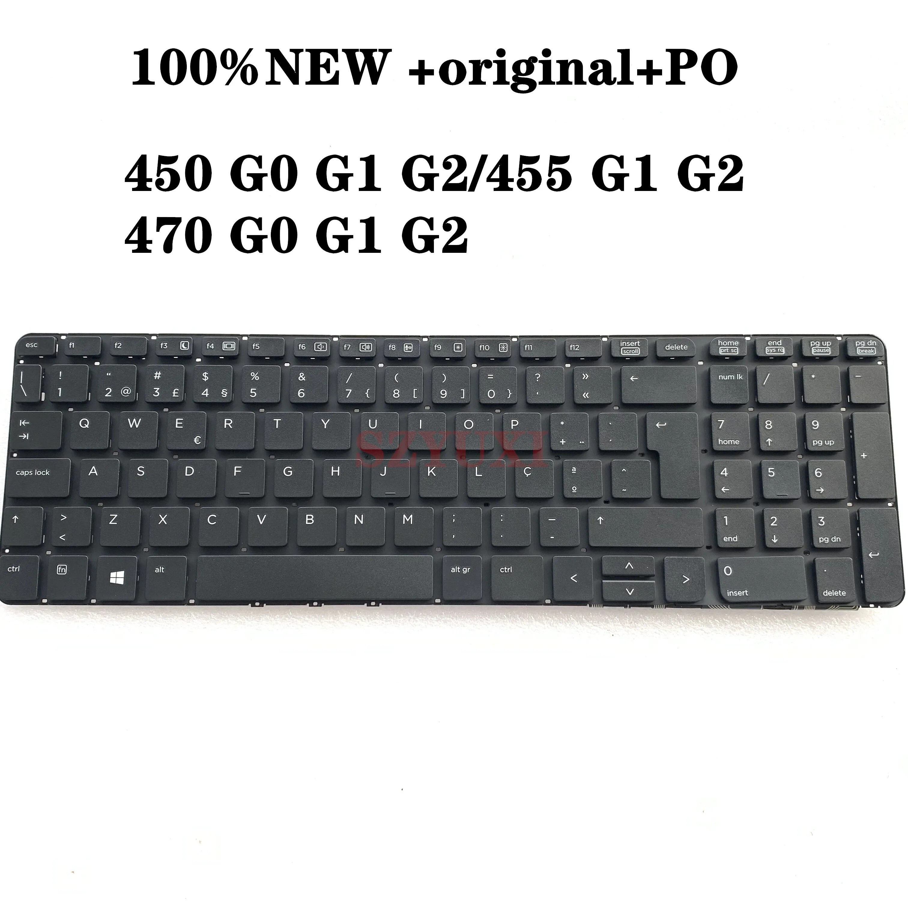

NEW PO For HP Probook 450 G0 450 G1 450 G2 455 G1 455 G2 470 G0 470 G1 470 G2 keyboard 738696-131 SN9123