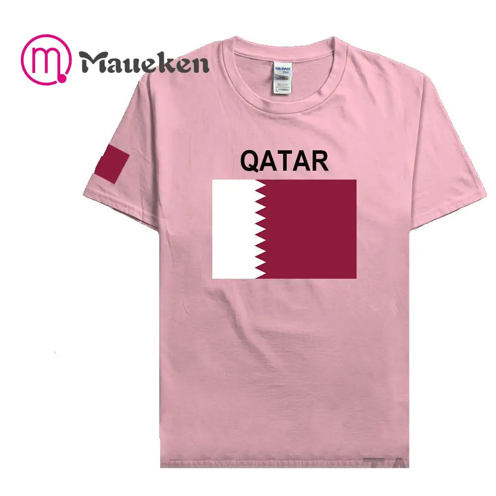 2022 г. мужские футболки с государственной командой Катара футболка из 100% хлопка