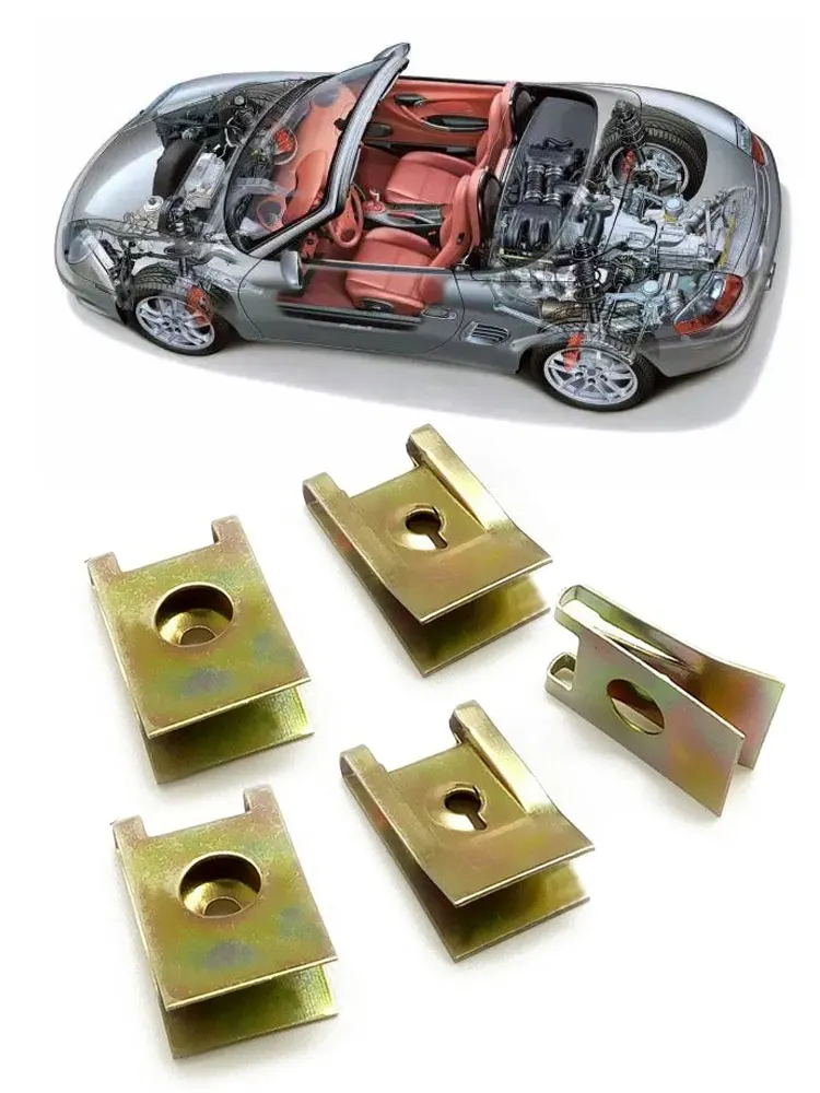 20 шт. автомобильные крепежные зажимы винтовое основание тип U J98 для гаек