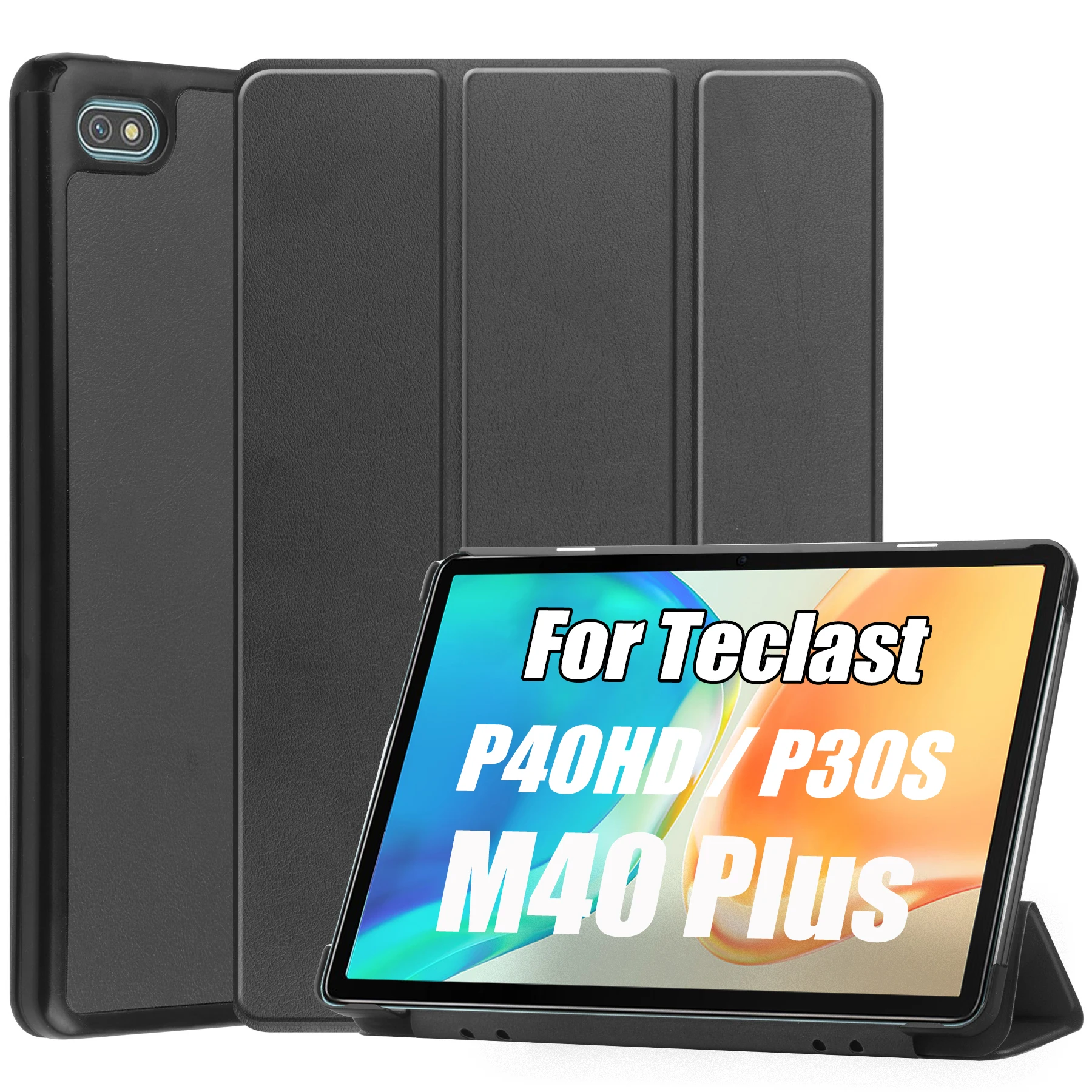 

Чехол для TECLAST M40 Plus / TECLAST P30S / TECLAST P40HD 10,1 дюйма ультратонкий защитный чехол для телефона с подставкой и автоматическим пробуждением/спящим режимом