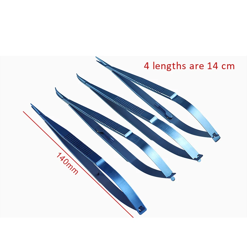

4 Type Choices 14cm Titanium Needle Holder Ophthalmic Surgery Instruments