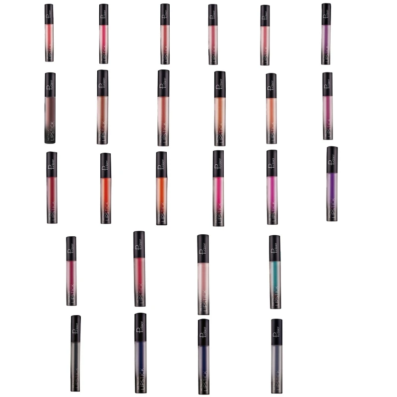 Waterproof Lip Gloss Matte Lipstick Non-stick Cup Lip Glaze Smooth for Makeup