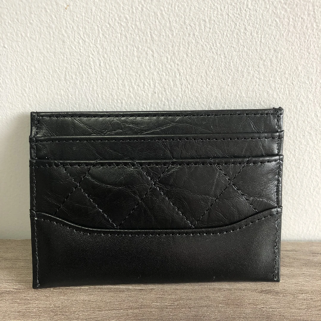 

AAAAA quality Luxury Genuine Leather Mix two Style Leathers Women Card Holder Mini wallet