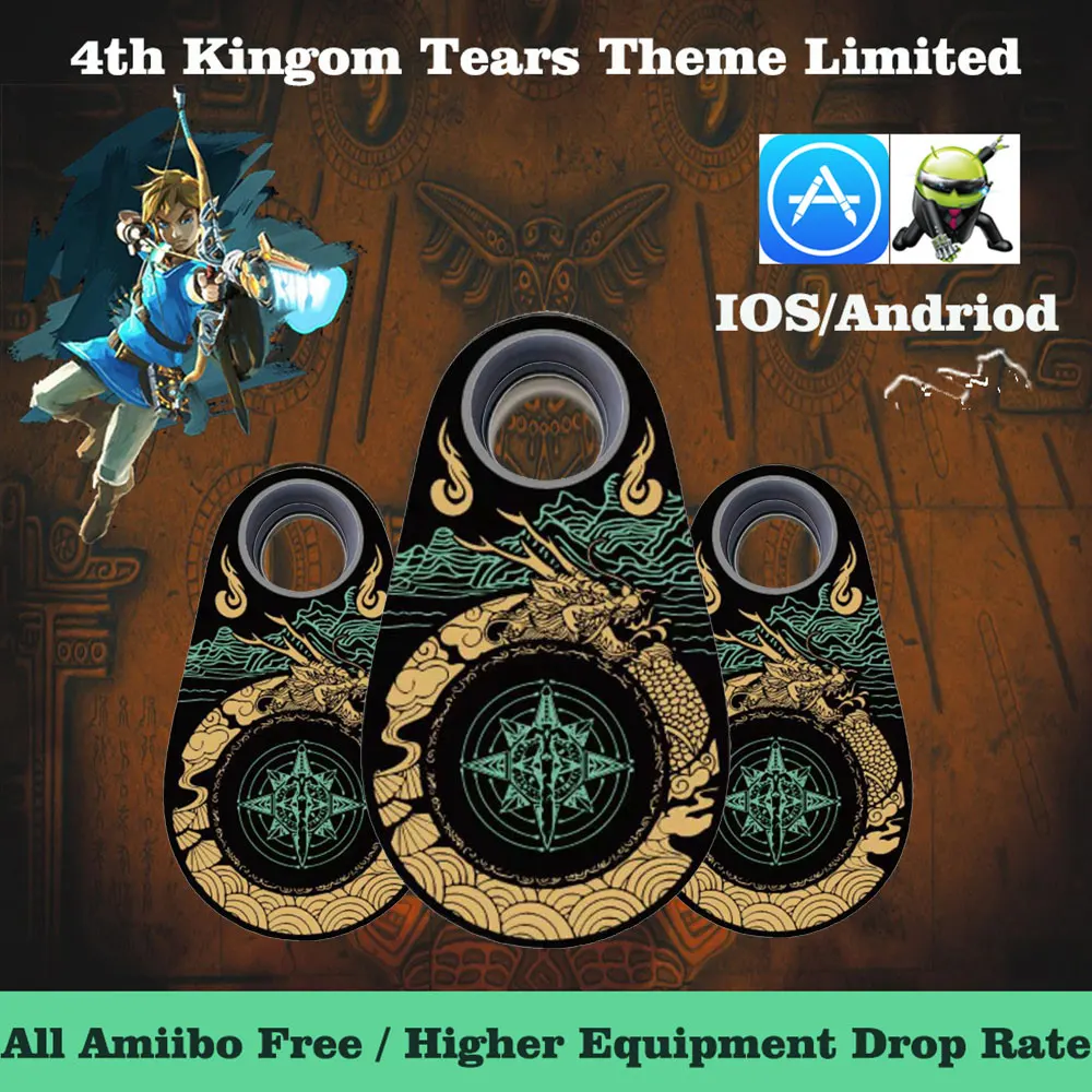 Универсальный брелок для ключей Amiibolink с Bluetooth 52 фотокарты Zelda Jet Bros консоли