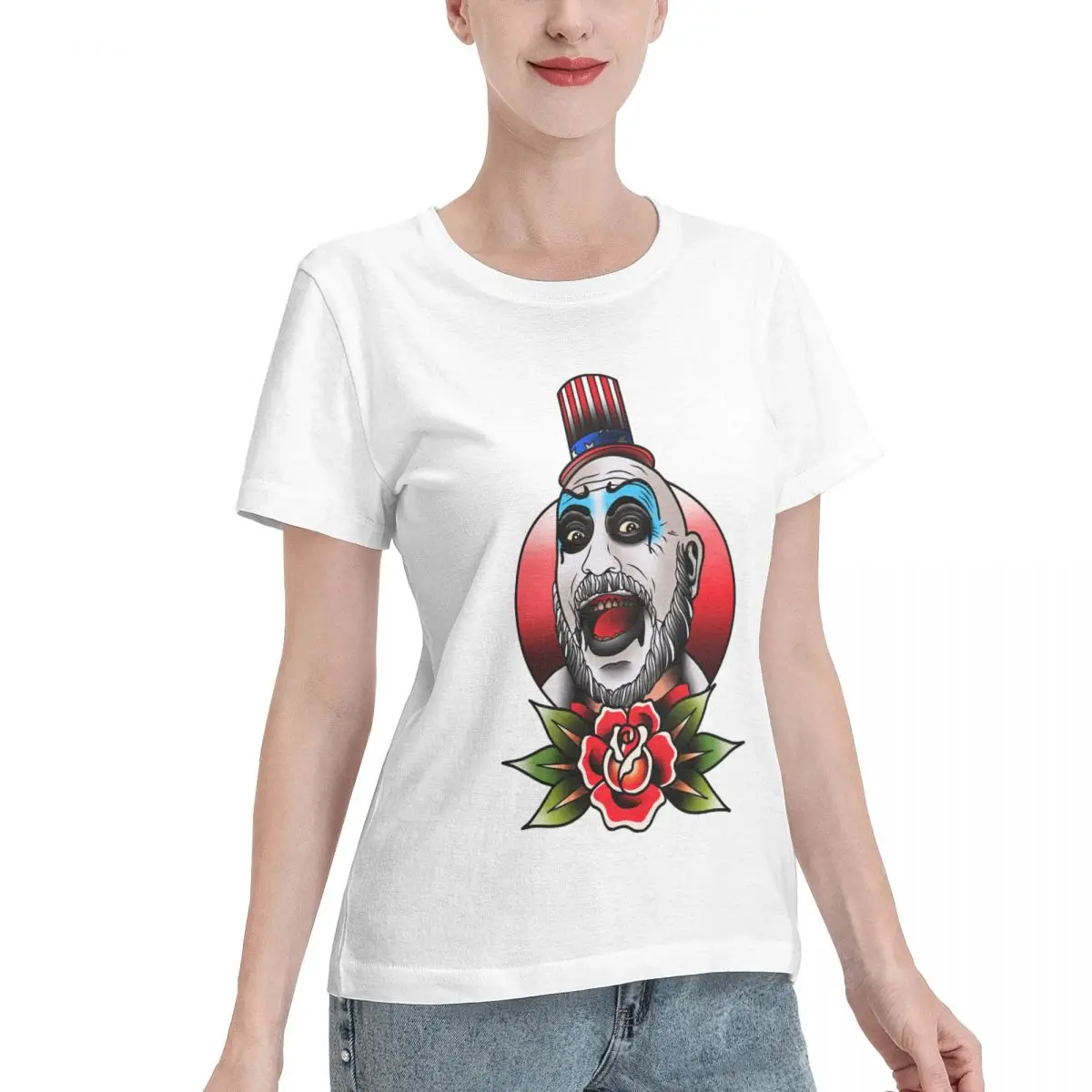 Женская Базовая футболка с коротким рукавом