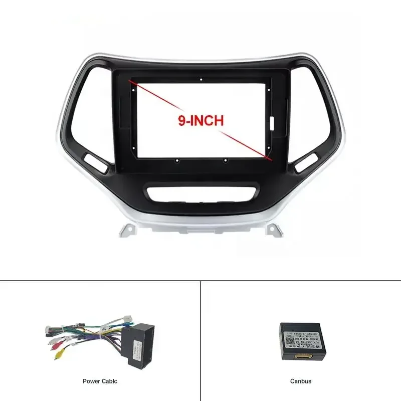 Автомобильная аудиосистема 2DIN адаптер для Jeep Cherokee 10 1 дюйма большой экран DVD-плеер