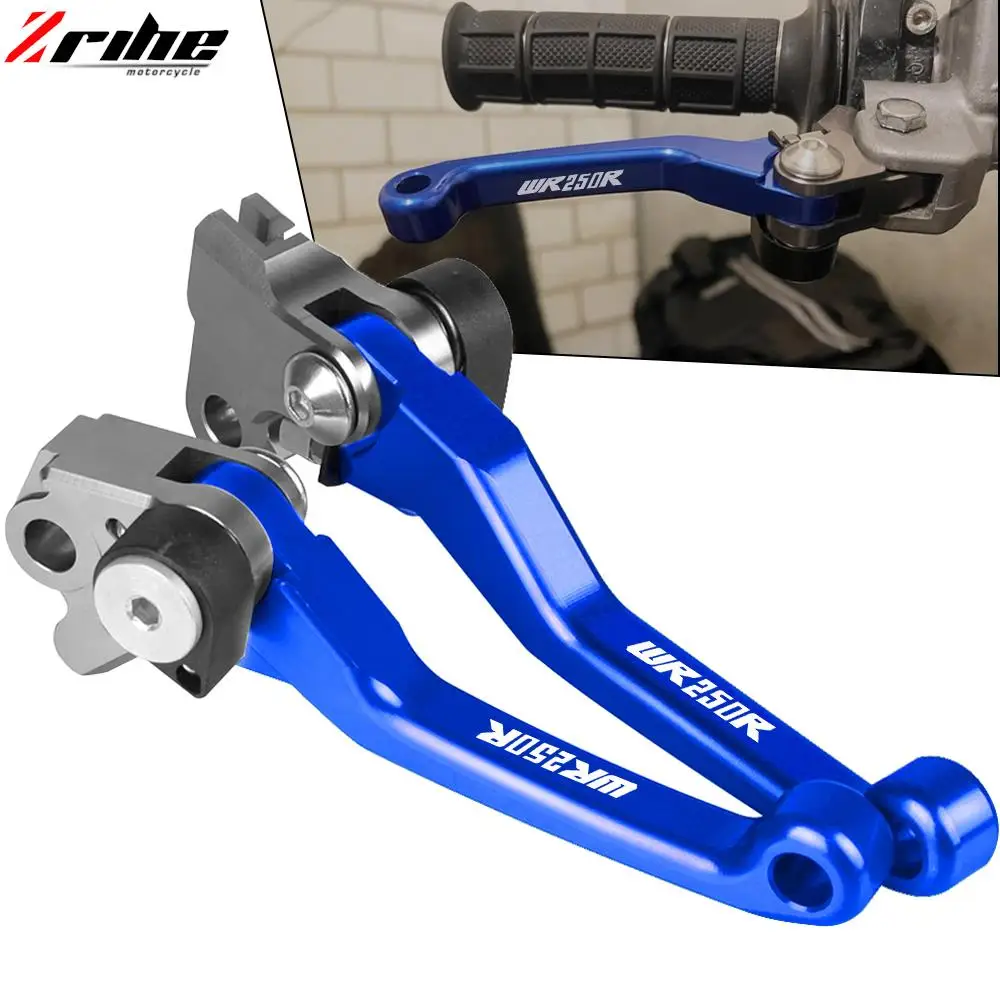 Купи For YAMAHA WR250R WR250X WR250 R X 2007 2008 2009 2010 2011 2012-2017 Motorcoss Pit Dirt Bike Pivot Foldable Brake Clutch Levers за 961 рублей в магазине AliExpress