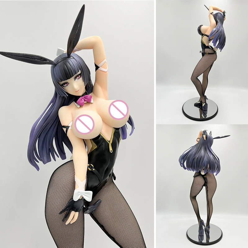 

43 см аниме родное Связывание Hinasawa Tomoka No Zettai Joousei 1/4 Bunny Girl ПВХ экшн-фигурка Коллекционная модель игрушки подарок орнамент
