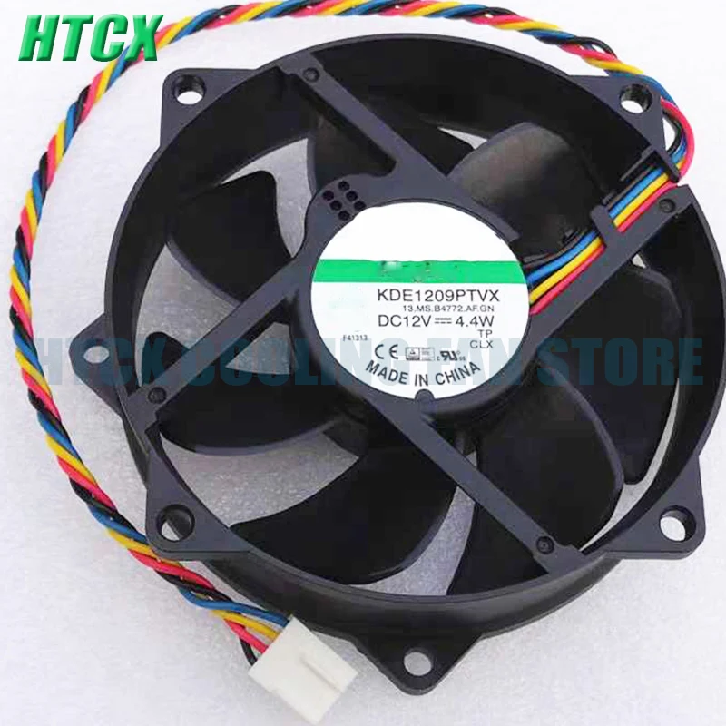Новый 9 см 9025 4-контактный вентилятор maglevac KDE1209PTVX 12 В 4 Вт круглый