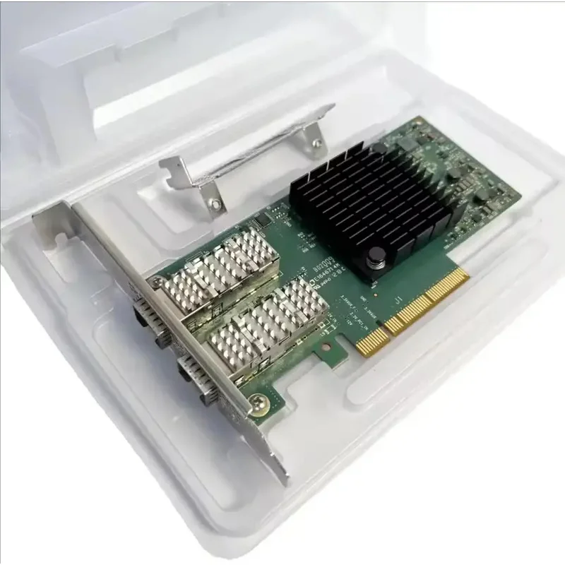 Фото Карта Ethernet Mellanox CX4121A ConnectX-4 25Gigabit NIC MCX4121A-ACAT, 25-гигабитная, PCI-E 3.0, двухпортовая №1