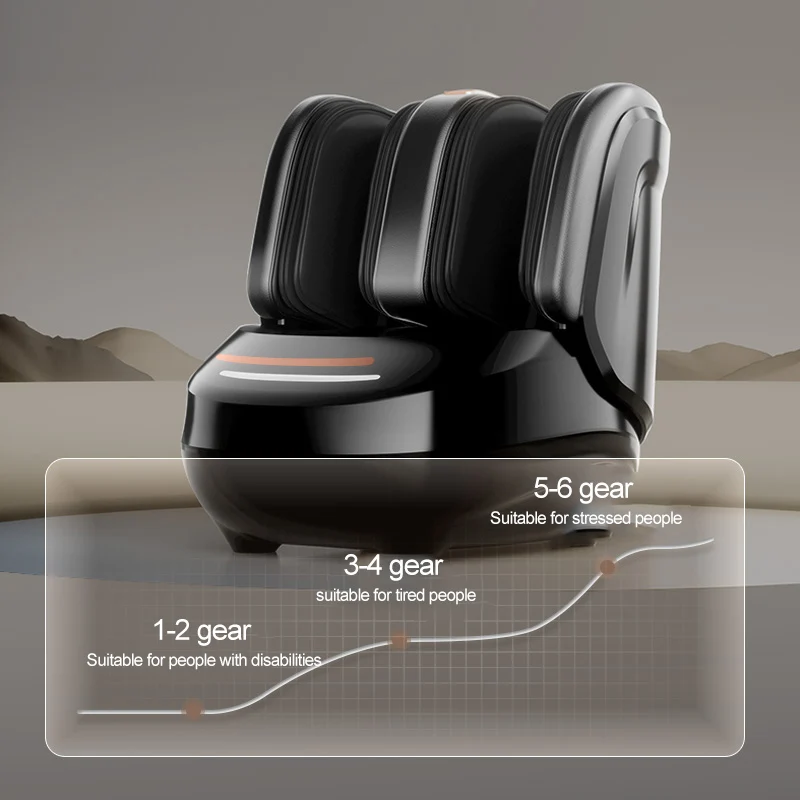 Массажер Электрический вибрирующий для ног аппарат массажа икр и шиацу