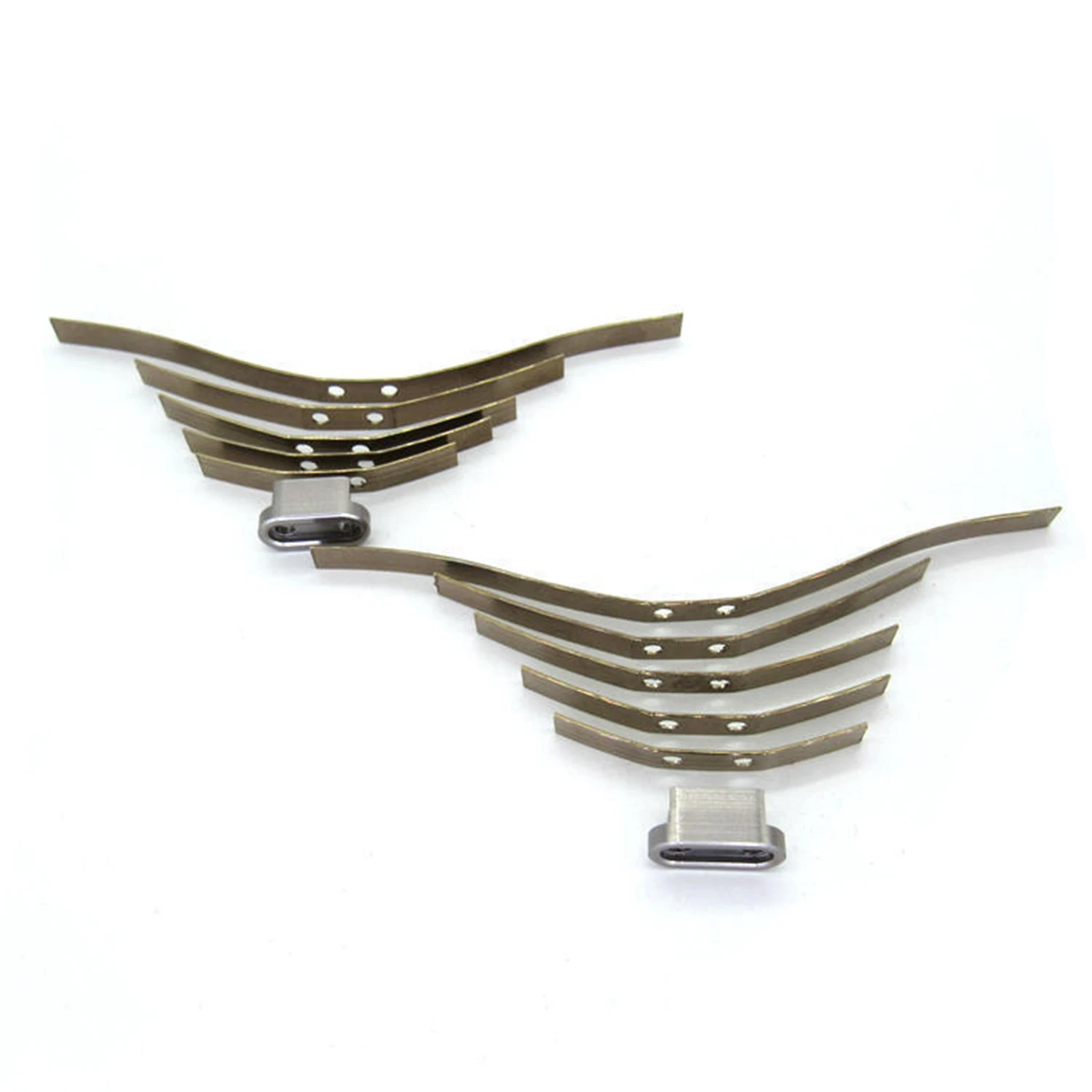 2 пары стальных амортизирующих листовых пружин Подвеска для WPL B14 B24 B16 B36 1/16 RC