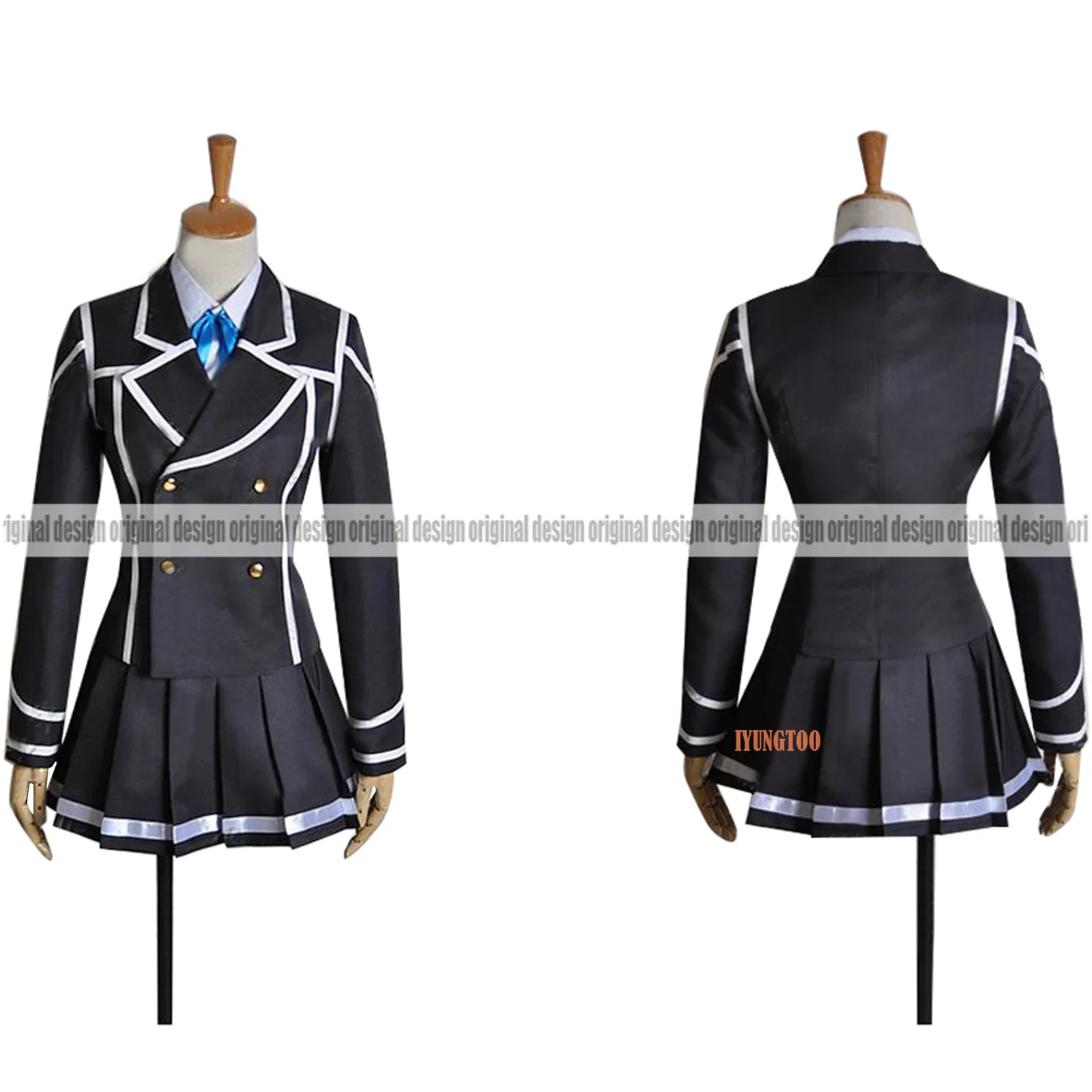 Aesthetica of a Rogue Hero Akatsuki Osawa Miu Motoharu Kaido Clothing Cosplay Costume Customized Accepted