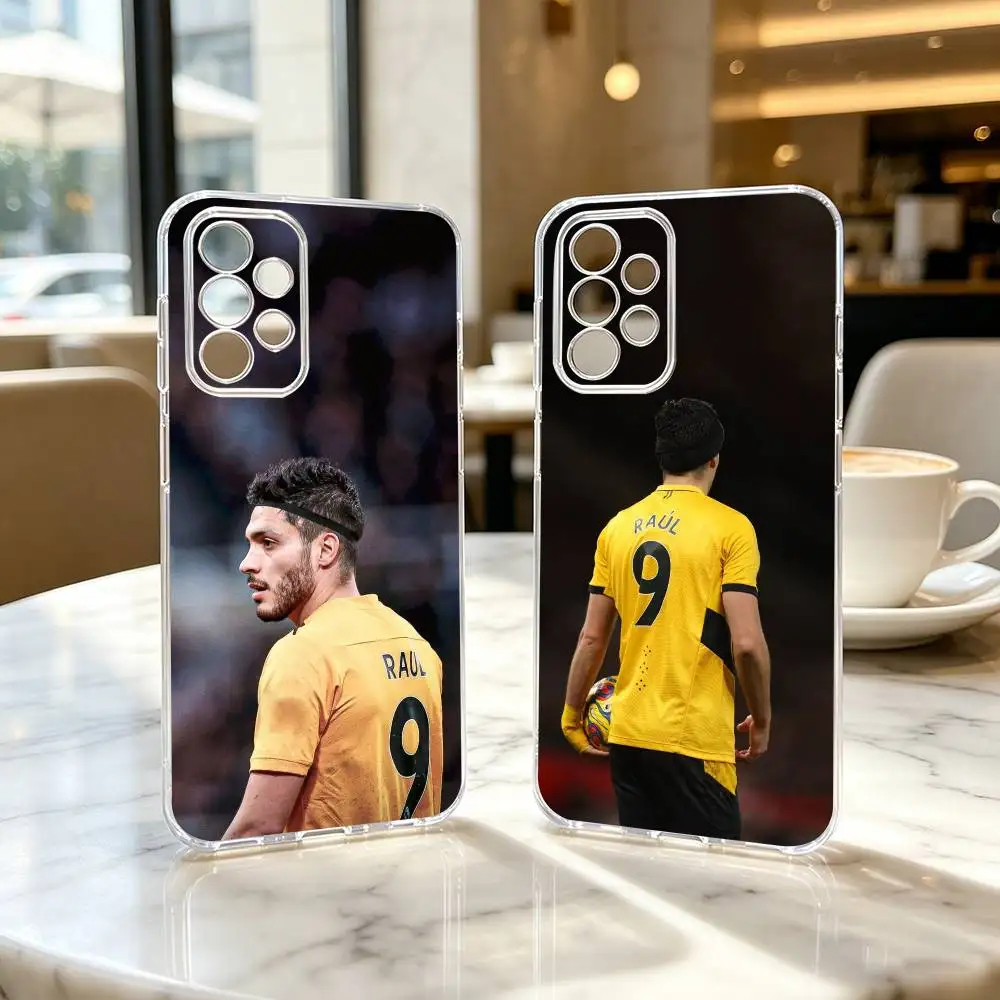 Фото Чехол для телефона Raul Jimenez Football 9, прозрачный силиконовый мягкий чехол для Samsung S25, S24, S21, S22, S23, S30, Ultra, S20, Plus, Fe №1