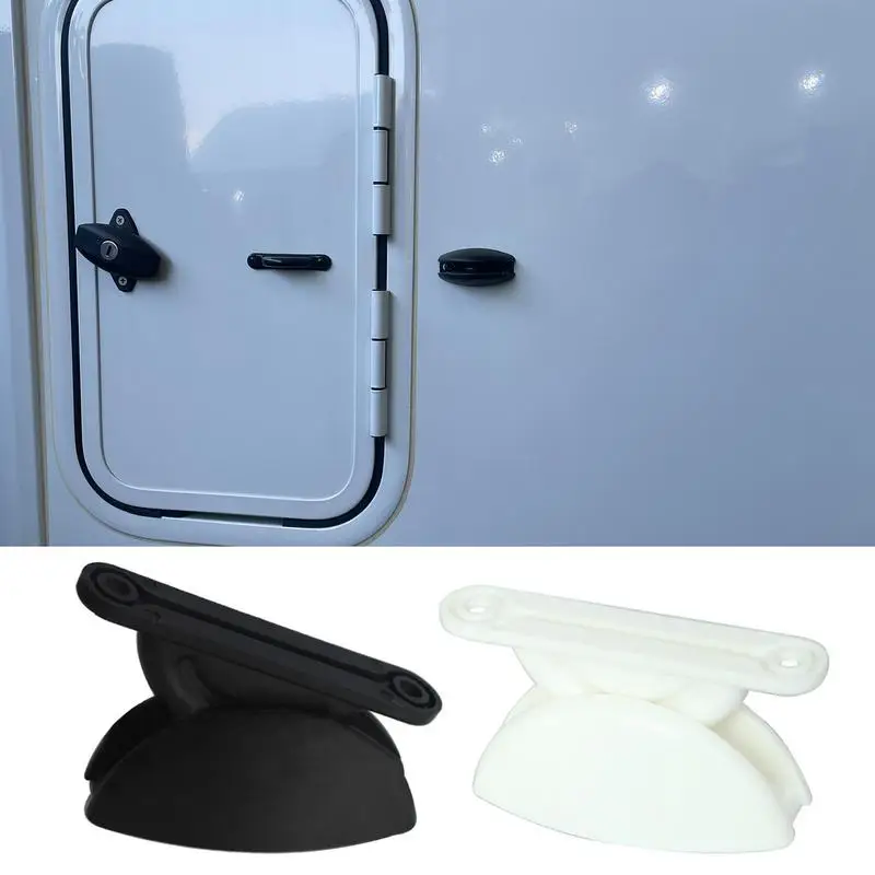 

RV Door Stopper Nylon Retaining Catch Holder Caravan Door Retainer Stopper Non-Scratching Doorstops Door Stopper For Caravan
