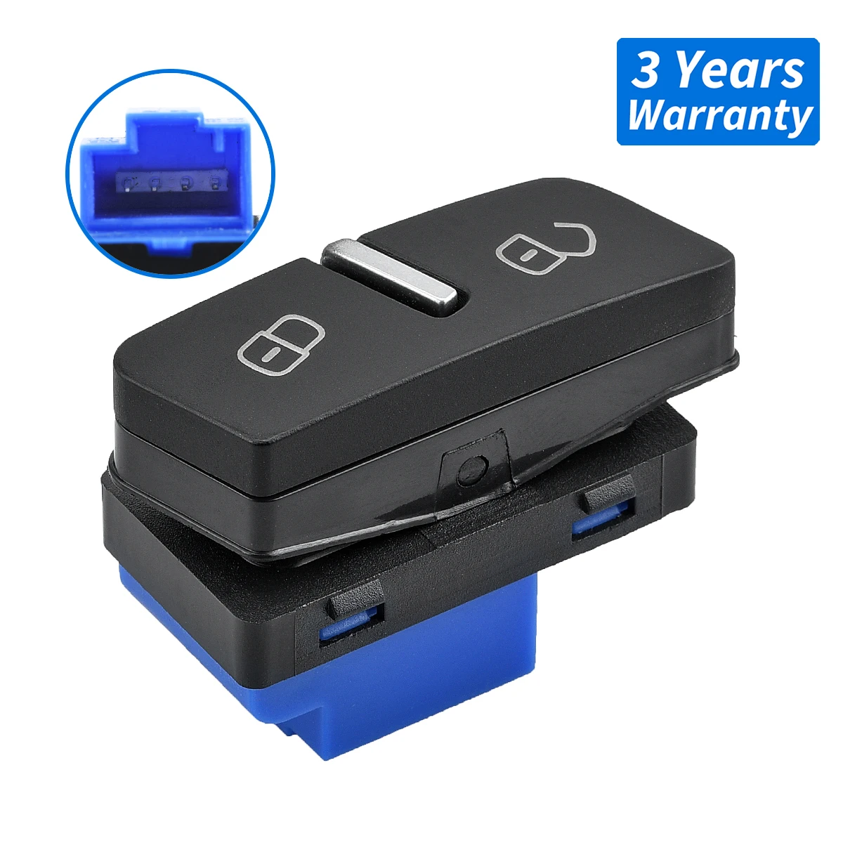 

Переключатель бокового дверного замка 7P6962125A,7P6 962 125 A для VW VOLKSWAGEN Touareg (7P5, 7P6) 3,0 T V6, 3,6 FSI V6, 4,2 T V8 2010-2018