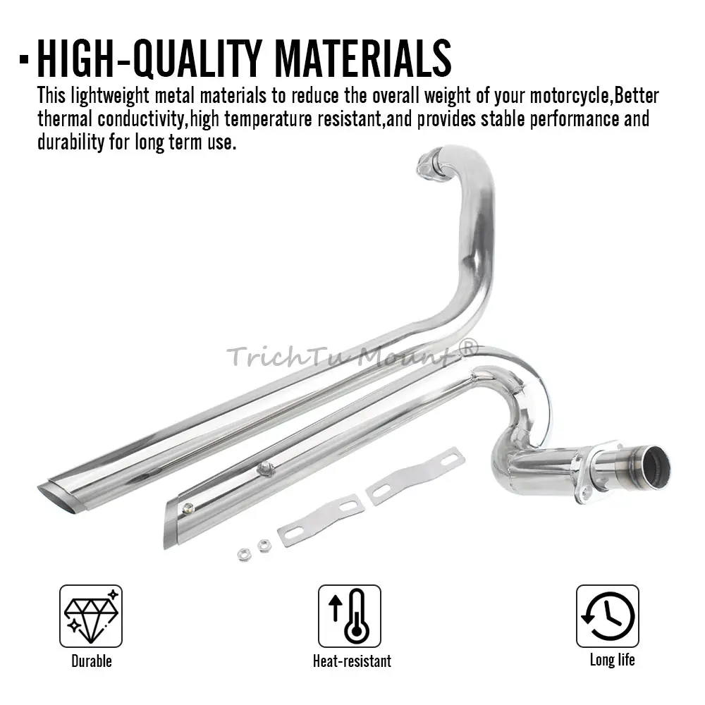 Аксессуары для мотоциклов выхлопная труба с глушителем съемный глушитель Honda Shadow