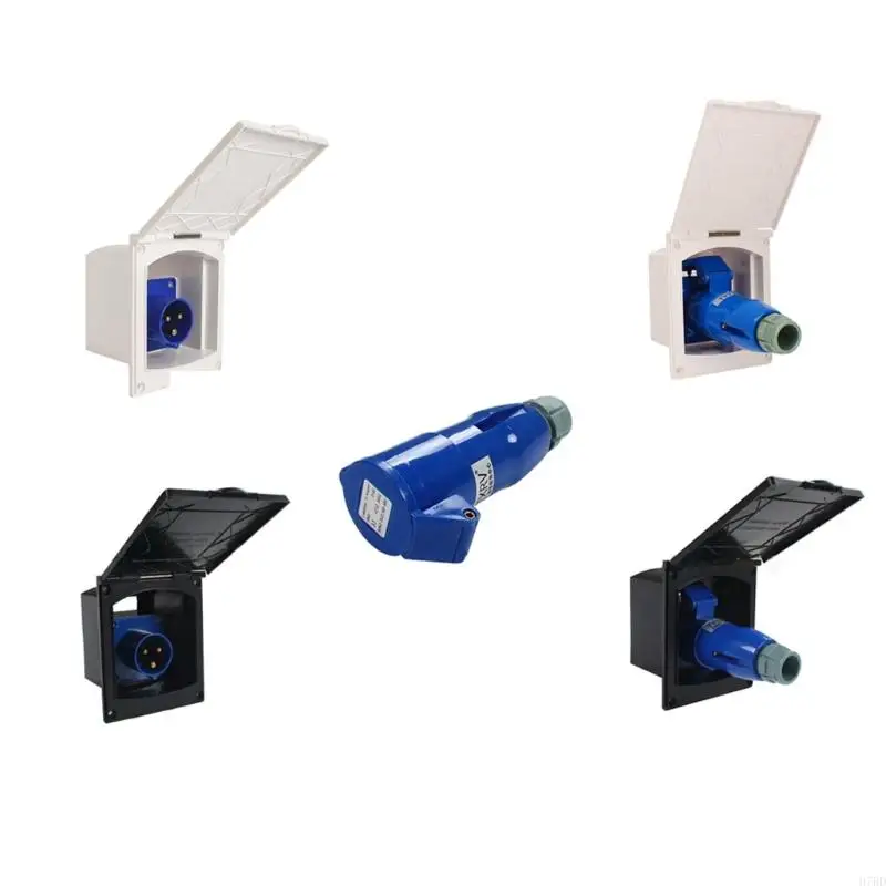 H7BD 16A Внешняя розетка для промывки прицепа дома на колесах Входная