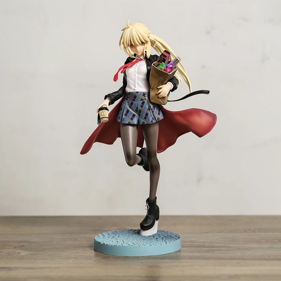 

Fate FGO Saber / Altria Pendragon Alter Heroic Spirit Traveling Outfit 1/7 PVC Figure Collection Model Toy Xmas Gift