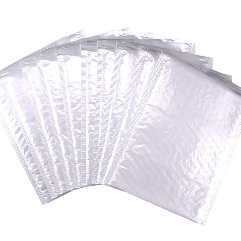 

10Pcs Bubble Bag Self-Sealing Anti-scratch Plastic Padded Envelope for Shipment