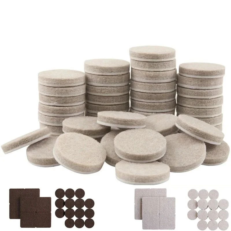 Leg Pads 5mm Thick Floor Scratch Protector Mat Mute Non-slip