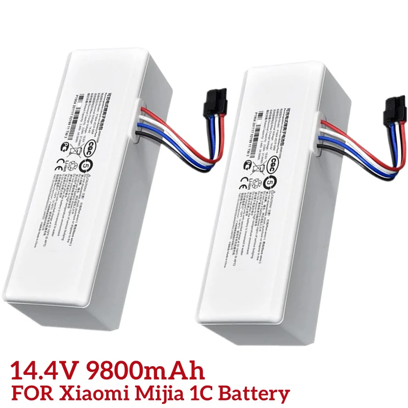 

Original 9800mAh Robot Battery 1C P1904-4S1P-MM for Xiaomi Mijia Mi Vacuum Cleaner Sweeping Mopping Robot Replacement Battery G1