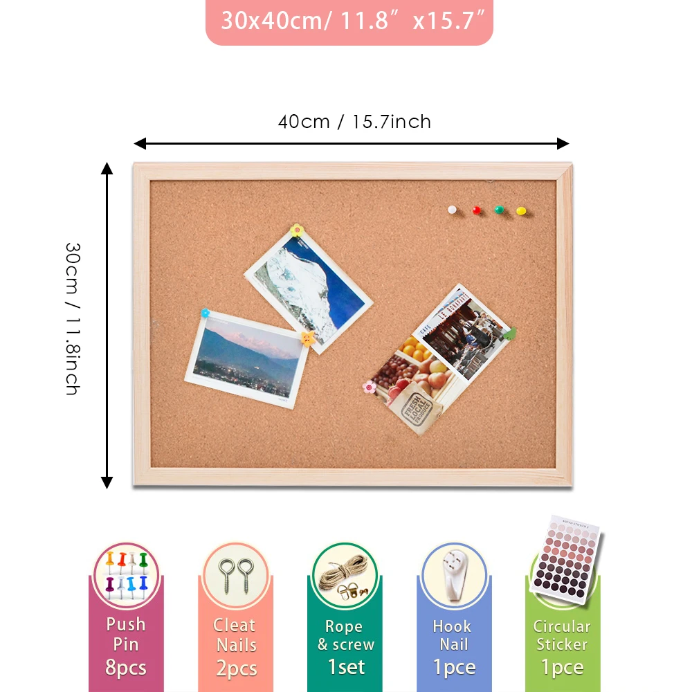 

Винтажная пробковая доска из сосны