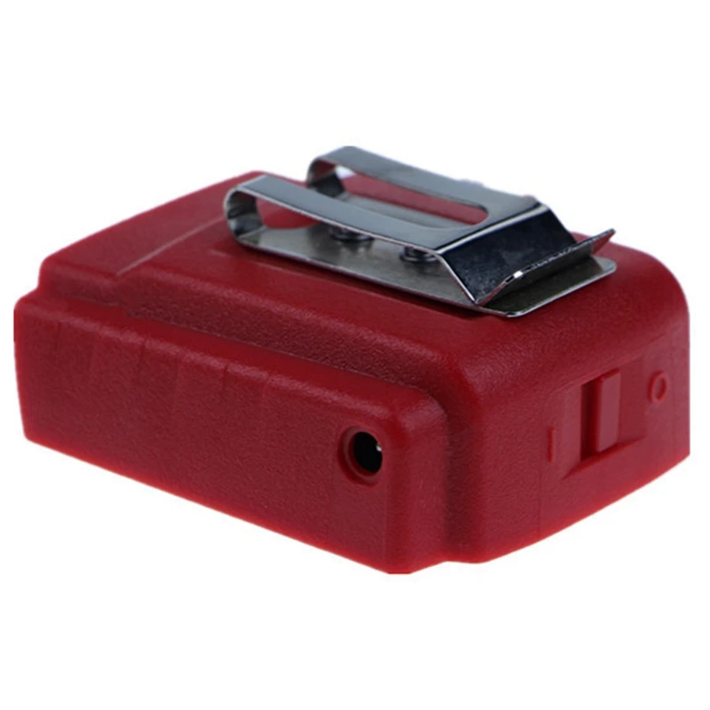 

Suitable for M18 Lithium Battery Belt Clip Adapter USB Port Battery Charger Converter Portable Accessories
