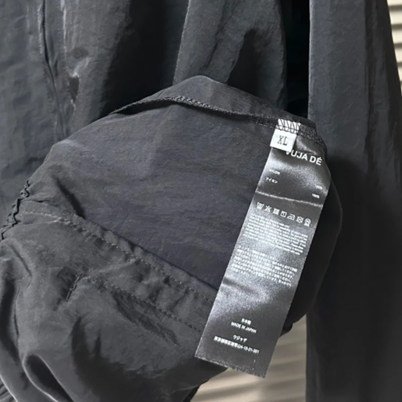 Ретро повседневная куртка VUJADE спортивный костюм для мужчин и женщин высокое