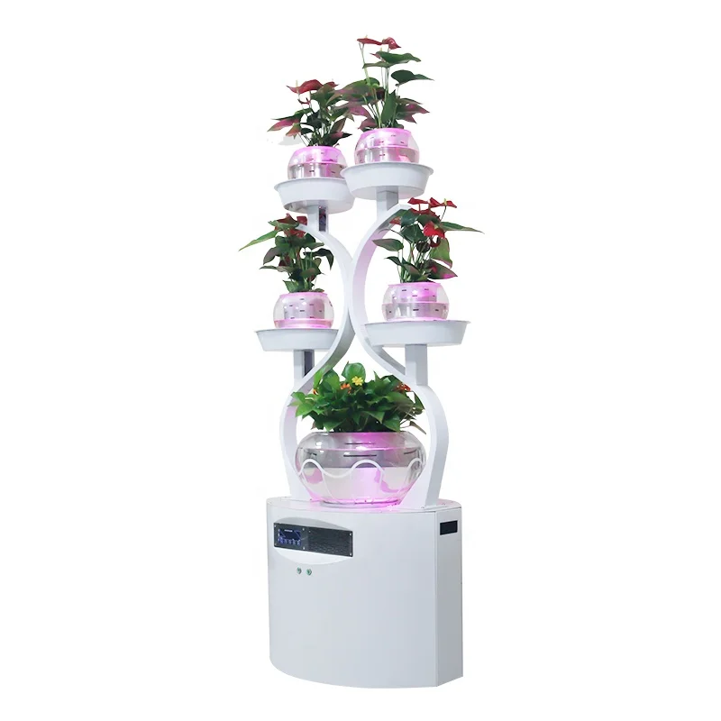 

LED Heb Indoor Garden Planter with Flower Pot for Home Air Purifier